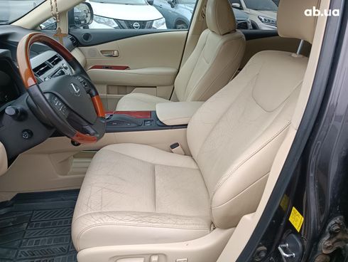 Lexus RX 2010 серый - фото 26