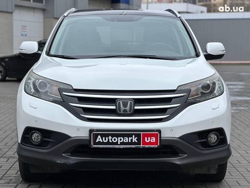 Honda CR-V 2014 белый - фото 2