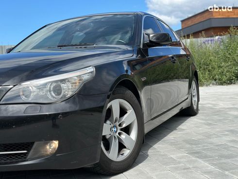 BMW 5 серия 2007 черный - фото 2