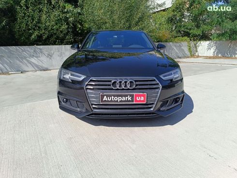 Audi A4 2017 черный - фото 2