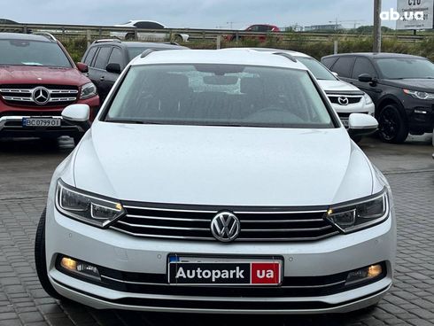 Volkswagen passat b8 2017 белый - фото 2
