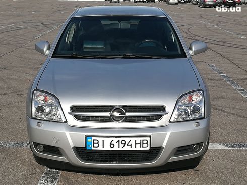Opel Vectra 2003 серебристый - фото 4
