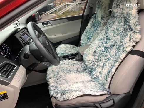 Hyundai Sonata 2015 красный - фото 101