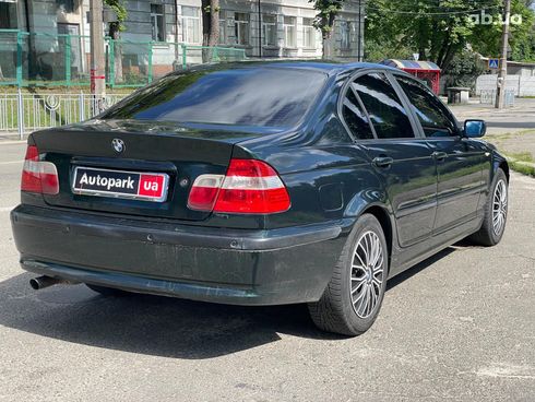 BMW 3 серия 2002 зеленый - фото 7
