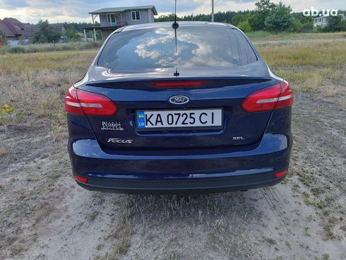 Ford Focus 2017 синий - фото 6