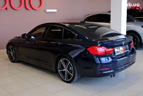 BMW 4 Series Gran Coupe 2016 синий - фото 5