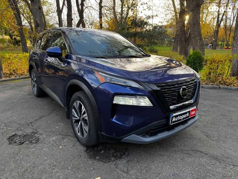 Nissan Rogue 2020 синий - фото 3
