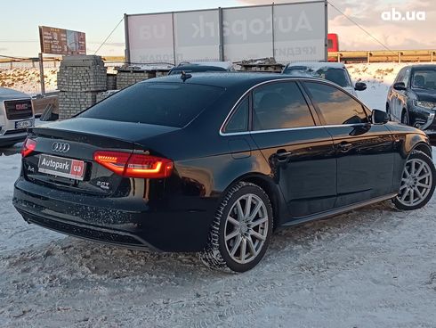 Audi A4 2014 черный - фото 13