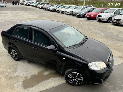 Chevrolet Aveo 2008 черный - фото 12