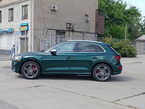 Audi SQ5 2019 зеленый - фото 5
