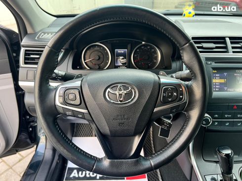Toyota Camry 2015 синий - фото 17