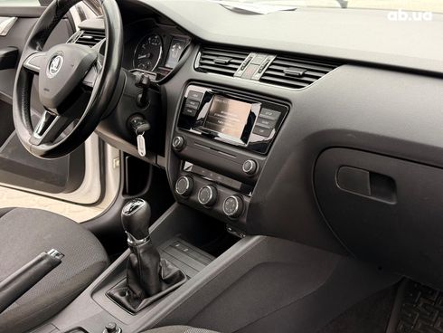 Skoda octavia a7 2016 белый - фото 20