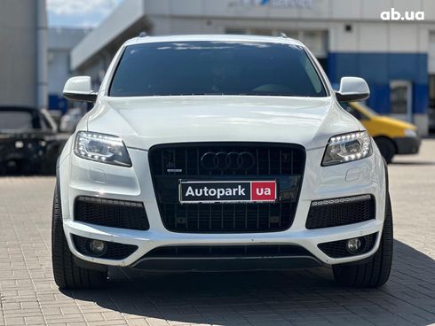 Audi Q7 2012 белый - фото 2