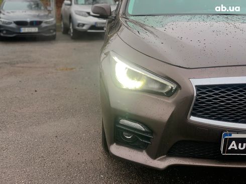 Infiniti Q50 2013 коричневый - фото 12