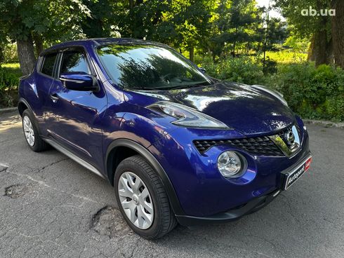 Nissan Juke 2017 синий - фото 3