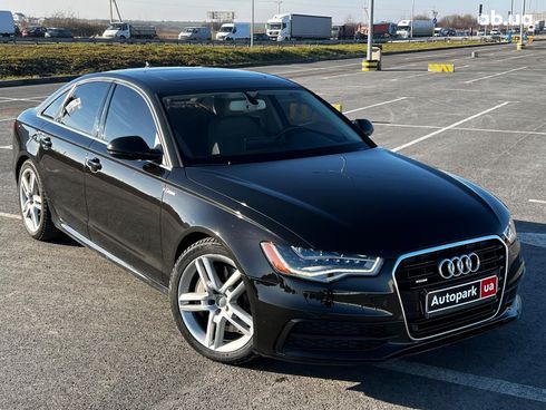 Audi A6 2014 черный - фото 3