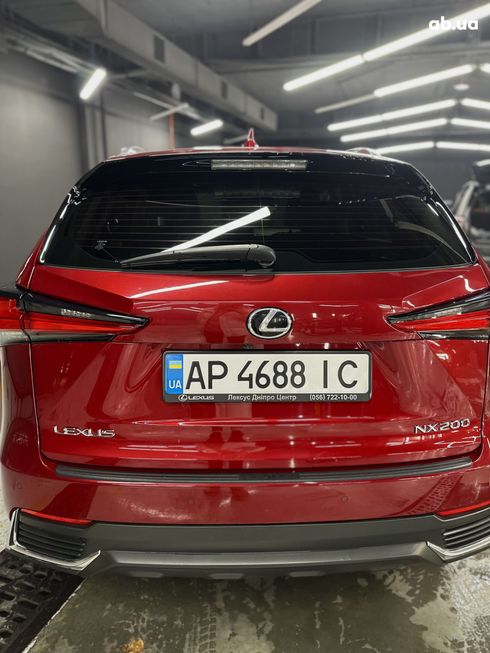 Lexus NX 2020 красный - фото 6