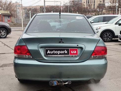 Mitsubishi Lancer 2006 зеленый - фото 9