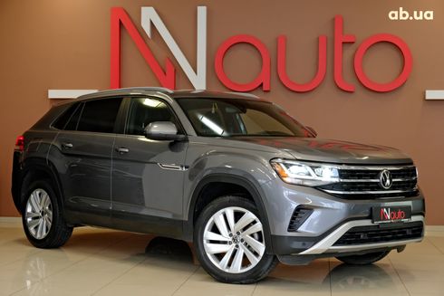 Volkswagen Atlas Cross Sport 2021 серый - фото 2