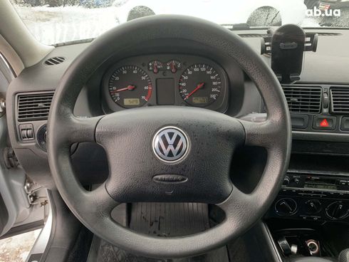 Volkswagen Golf 2001 серый - фото 28