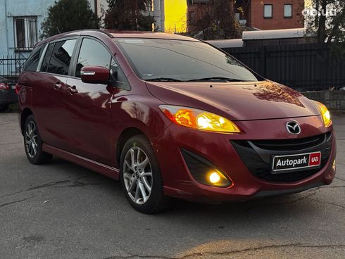 Mazda 5 2015 красный - фото 8