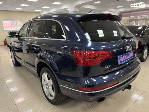 Audi Q7 2014 синий - фото 7