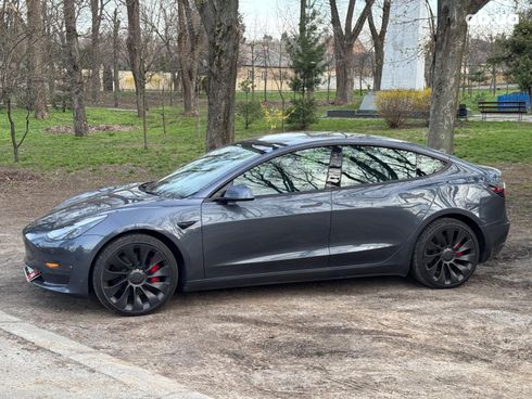 Tesla Model 3 2023 серый - фото 4