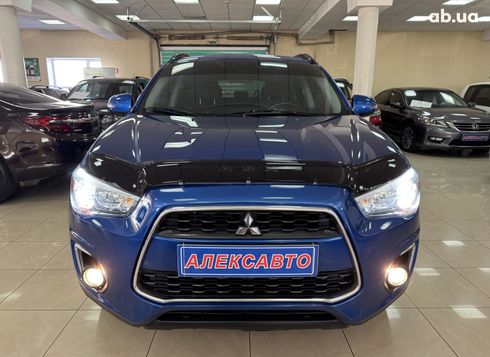 Mitsubishi Outlander 2015 синий - фото 10