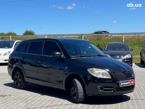Skoda Fabia 2008 черный - фото 3