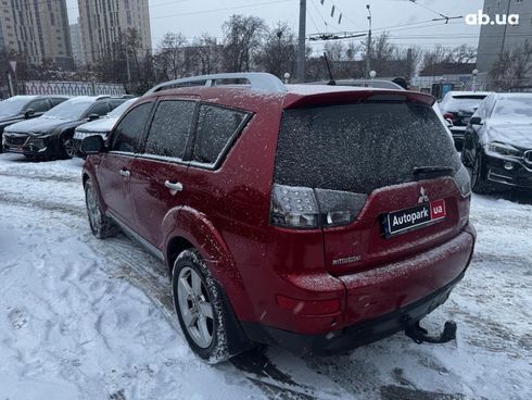 Mitsubishi Outlander 2008 красный - фото 6