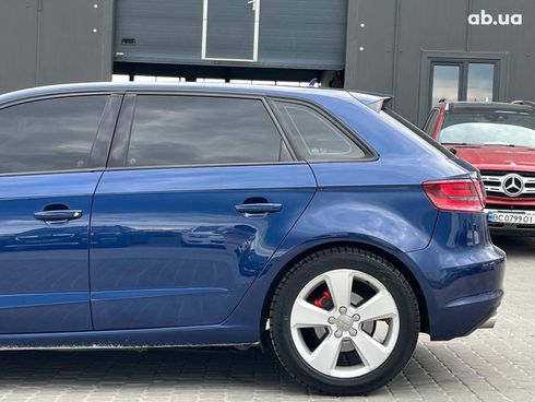 Audi A3 2016 синий - фото 5