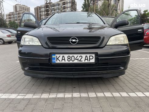 Opel Astra G 2008 черный - фото 2