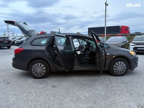 Opel astra j 2015 серый - фото 7