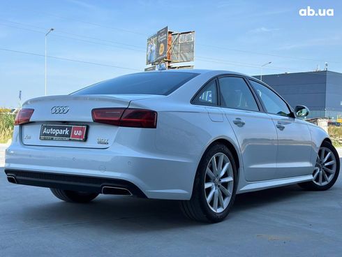 Audi A6 2016 белый - фото 13