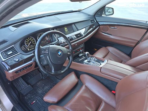 BMW 5 серия 2013 желтый - фото 4