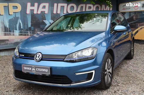 Volkswagen e-Golf 2015 синий - фото 4