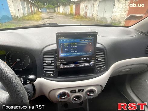 Hyundai Accent 2008 голубой - фото 11
