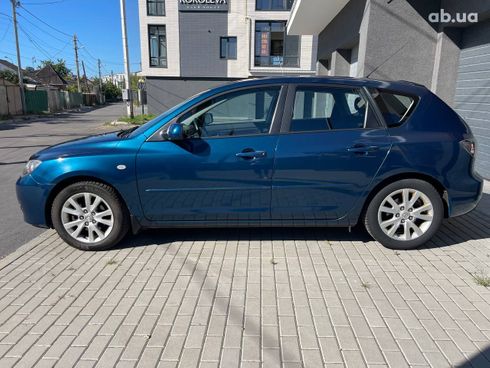 Mazda 3 2007 синий - фото 4