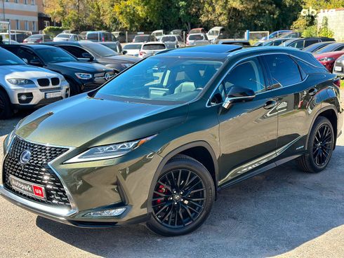 Lexus rx 450 h 2019 зеленый - фото 2