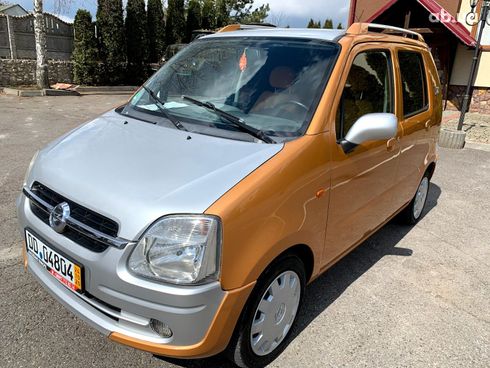 Opel Agila 2002 оранжевый - фото 8