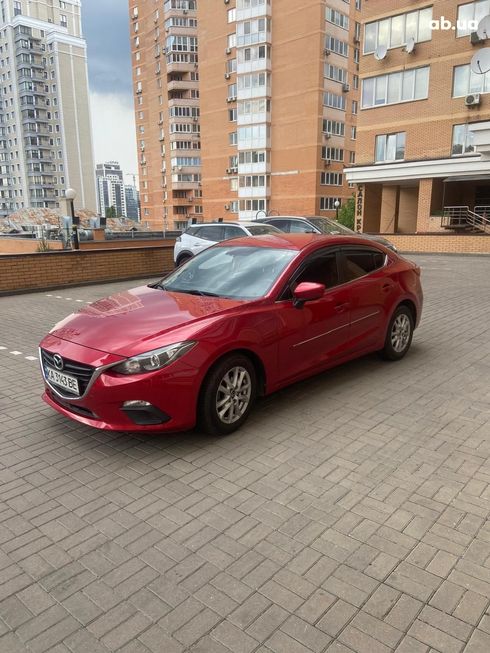 Mazda 3 2016 красный - фото 3