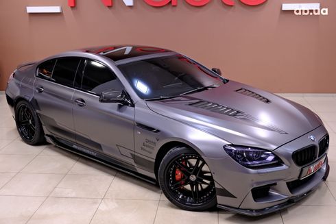 BMW 6 Series Gran Coupe 2015 серый - фото 4