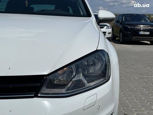 Volkswagen Golf 2014 белый - фото 13