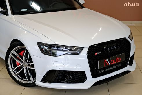 Audi A6 2016 белый - фото 3