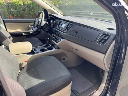 Kia Sedona 2014 синий - фото 9