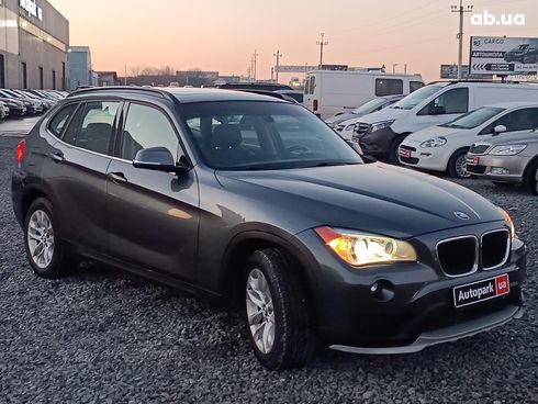 BMW X1 2014 серый - фото 17