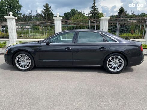 Audi A8 2013 серый - фото 8