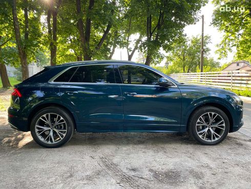 Audi Q8 2021 синий - фото 7