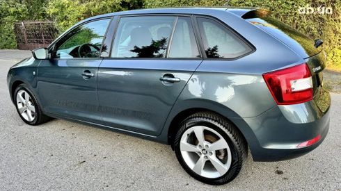 Skoda Rapid 2015 серый - фото 7