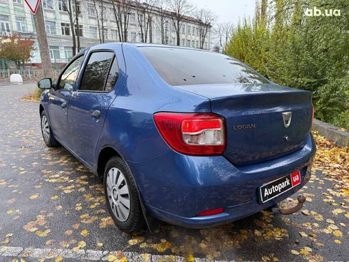 Dacia Logan 2013 синий - фото 7